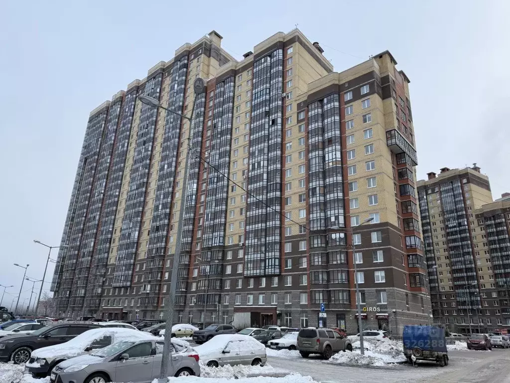 1-к кв. Санкт-Петербург пос. Парголово, Заречная ул., 33 (42.0 м) - Фото 2