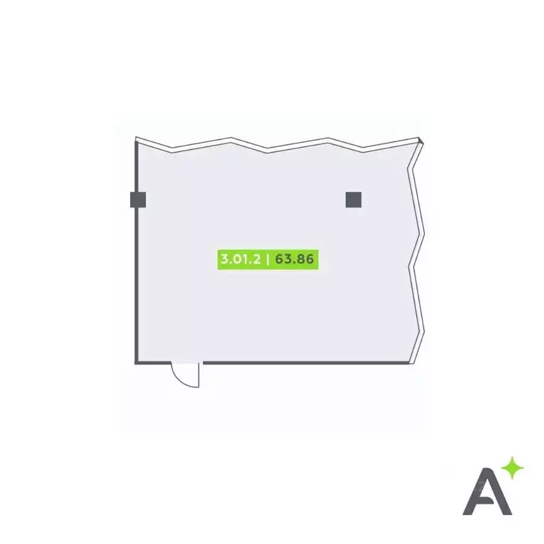 Офис в Санкт-Петербург Московский просп., 65Э (64 м) - Фото 2