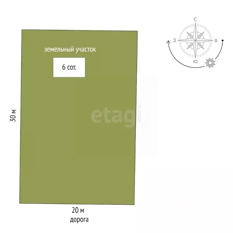 Участок в Ростовская область, Ростов-на-Дону Исток ДНТ, ул. Сердечная ... - Фото 1