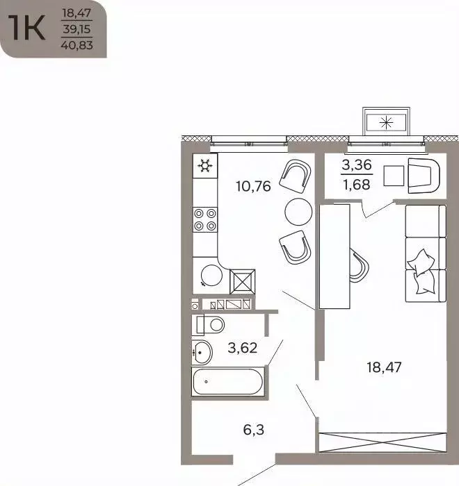 1-к кв. Пензенская область, Пенза Арбеково мкр, Дальнее Арбеково мкр, ... - Фото 0