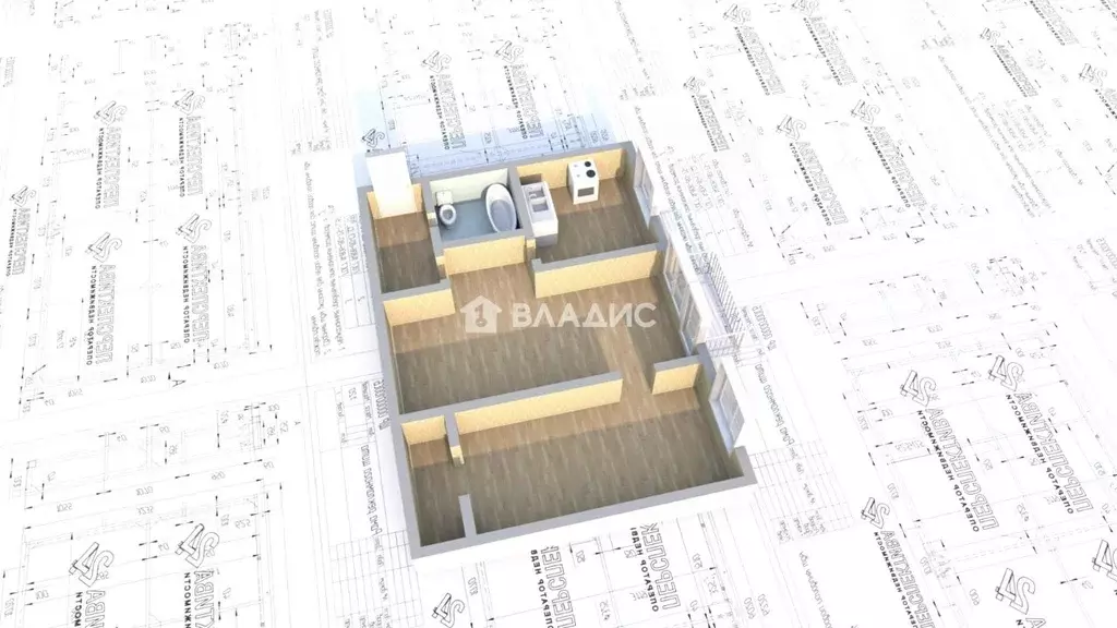 2-к кв. Иркутская область, Ангарск 82-й кв-л, 10 (44.8 м) - Фото 2