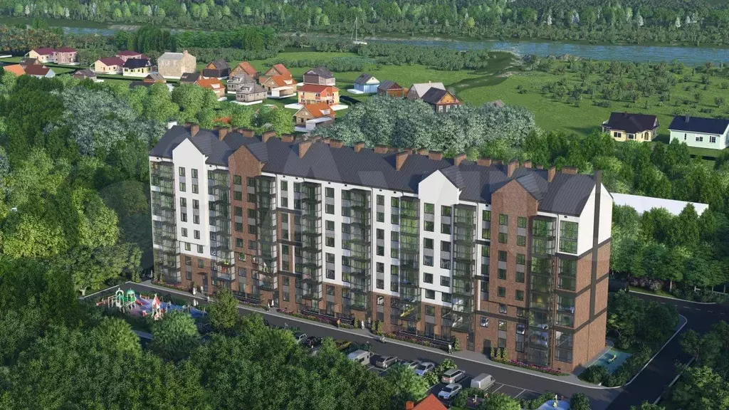 2-к. квартира, 59,5 м, 4/8 эт. - Фото 0