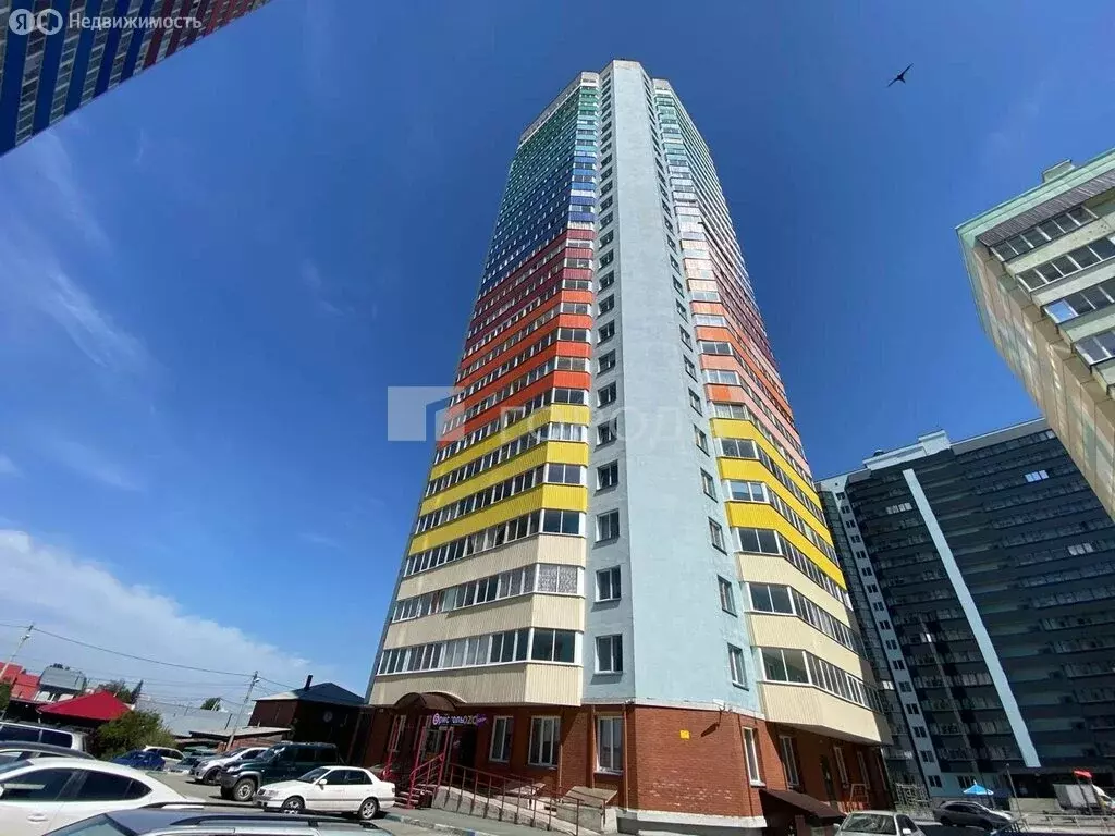 Квартира-студия: Новосибирск, Волховская улица, 37 (33 м) - Фото 1