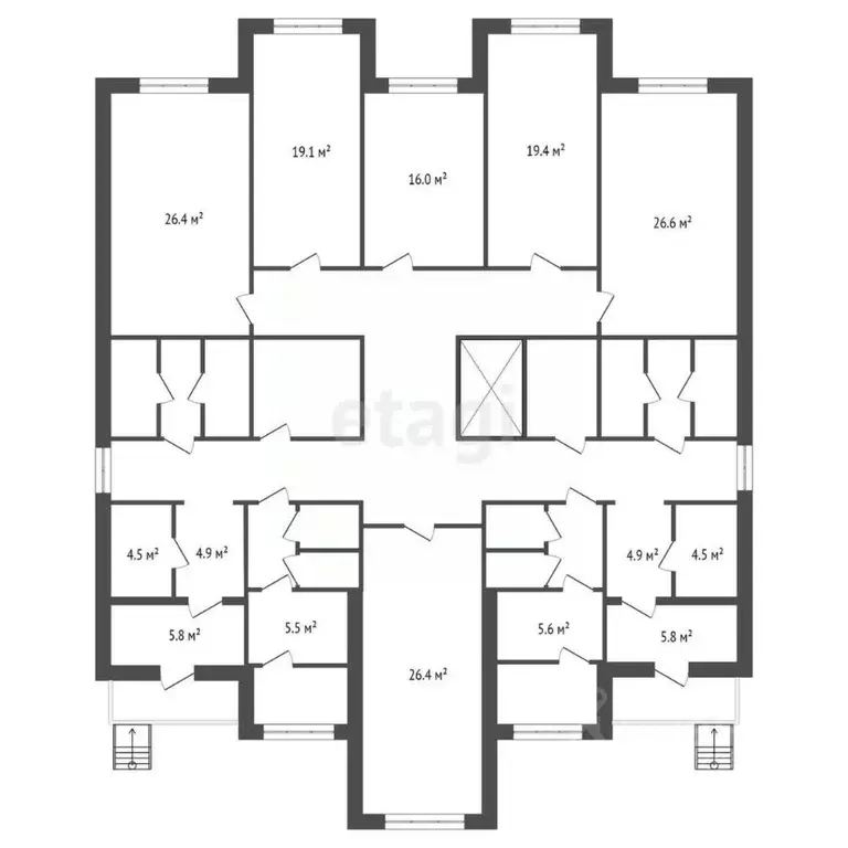 Офис в Ямало-Ненецкий АО, Новый Уренгой Оптимистов мкр, 2к1 (287 м) - Фото 1