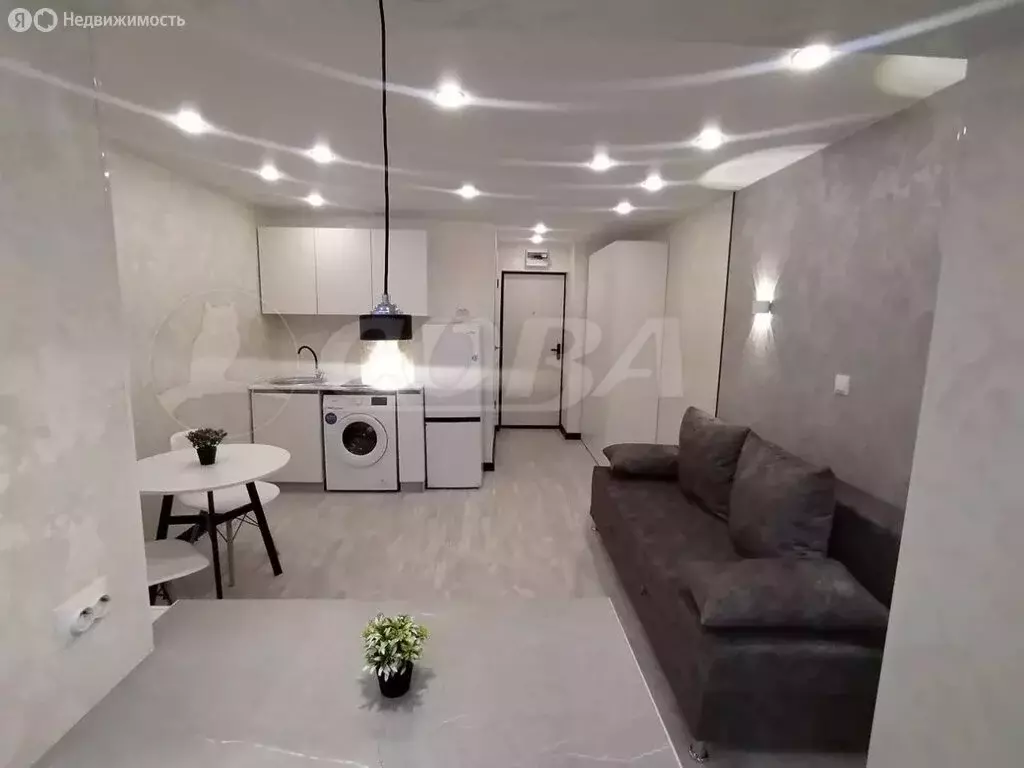 1-комнатная квартира: Тюмень, улица Червишевский Тракт, 84 (21.2 м) - Фото 1