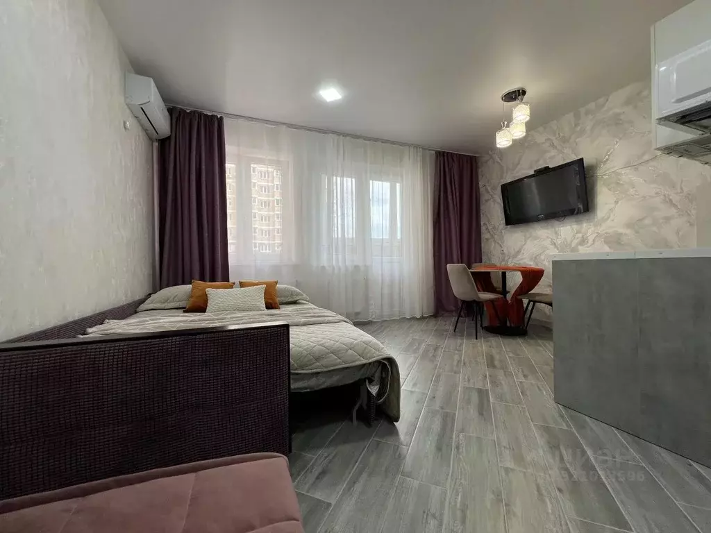 1-к кв. Краснодарский край, Краснодар ул. Им. Мурата Ахеджака, 12к8 ... - Фото 1