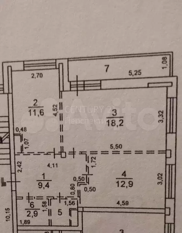2-к. квартира, 59 м, 4/5 эт. - Фото 0