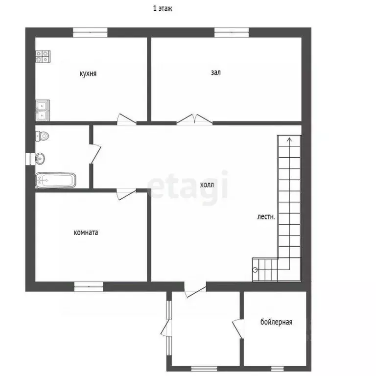 Дом в Тюменская область, Упоровский муниципальный округ, с. Суерка ул. ... - Фото 2