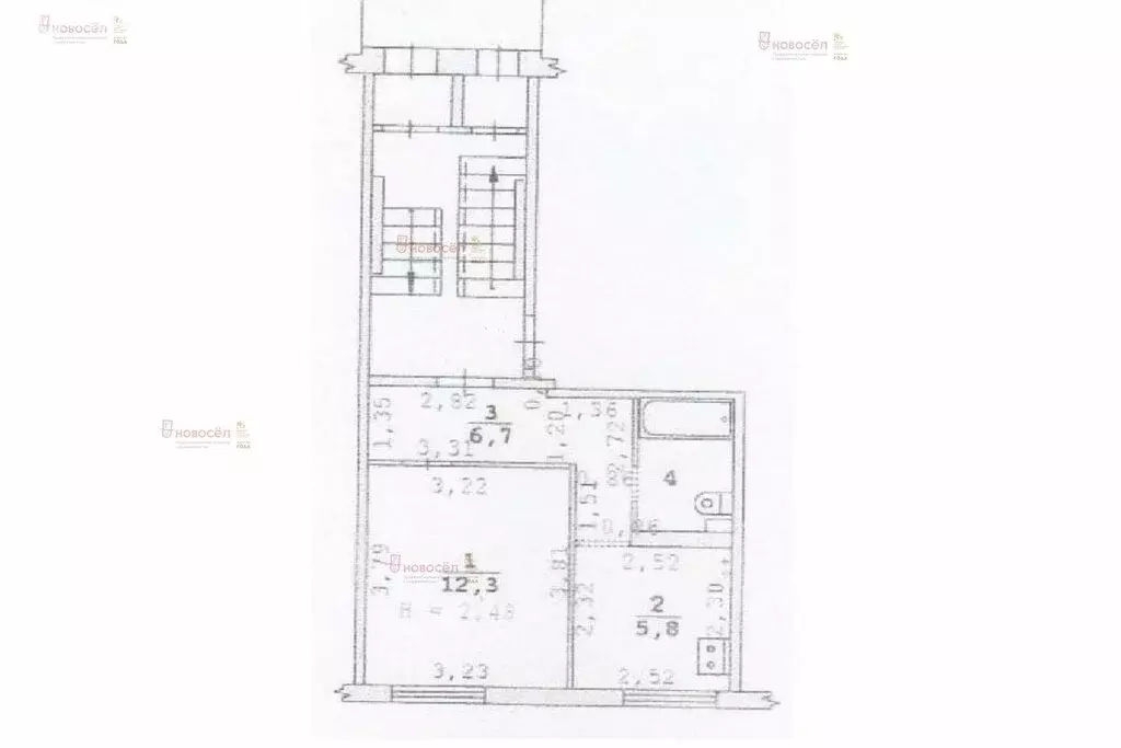 1-комнатная квартира: Екатеринбург, Июльская улица, 39к1 (27.9 м) - Фото 0