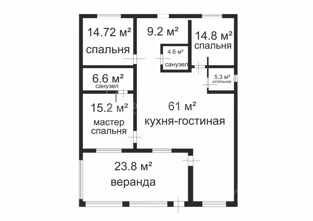 Коттедж в Владимирская область, Владимир с. Мосино, ул. Дарницкая, 12 ... - Фото 2