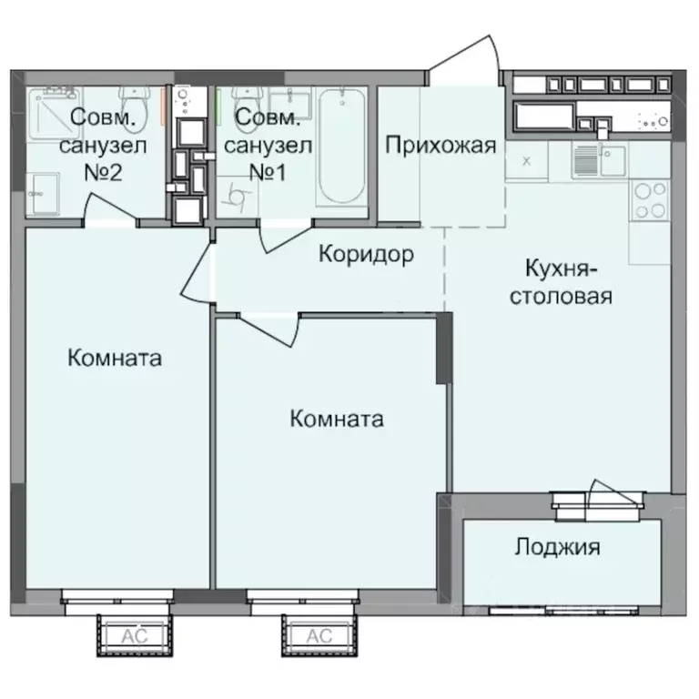 2-к кв. Удмуртия, Ижевск Северо-Западный жилрайон, 4-й мкр, Истории ... - Фото 0