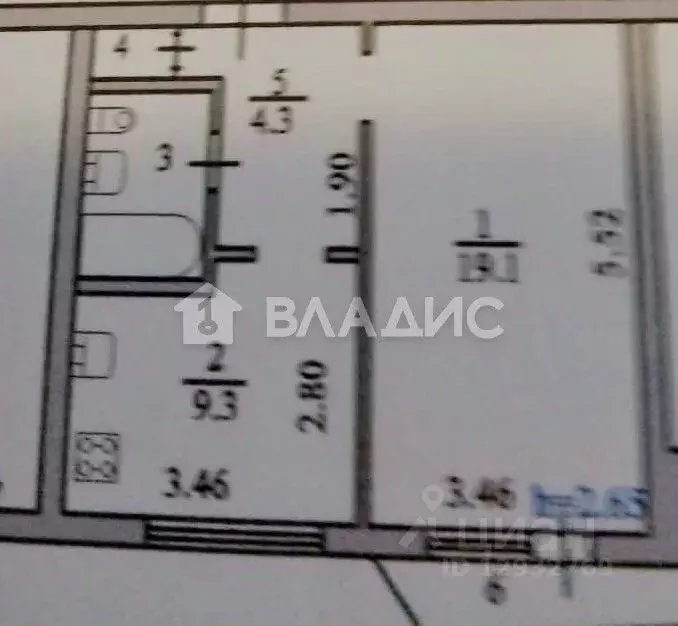 1-к кв. Пензенская область, Пенза ул. Лядова, 36 (38.0 м) - Фото 1