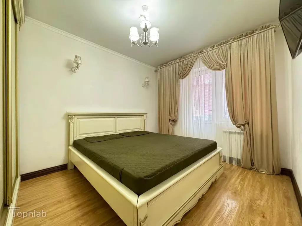 2-к кв. Кабардино-Балкария, Нальчик ул. Байсултанова (65.0 м) - Фото 1