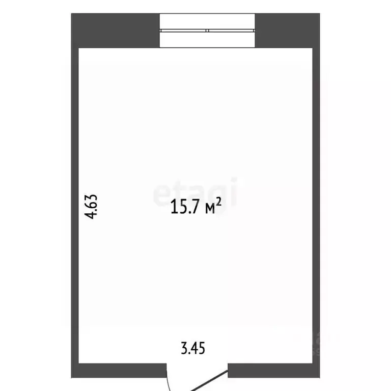 Комната Тамбовская область, Тамбов ул. имени Юрия Гагарина, 149 (15.7 ... - Фото 2