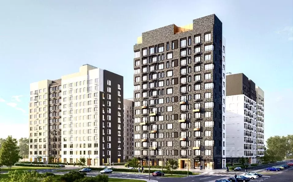 1-к кв. Тверская область, Тверь Южный мкр, Тот жилой комплекс (42.0 м) - Фото 2