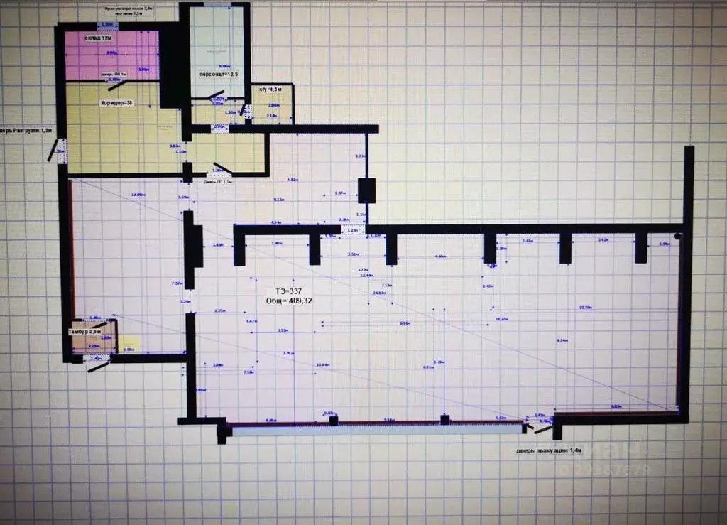 Торговая площадь в Саратовская область, Саратов Южно-Зеленая ул., 2/12 ... - Фото 2