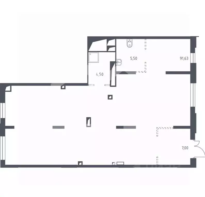 Помещение свободного назначения в Московская область, Химки городской ... - Фото 2