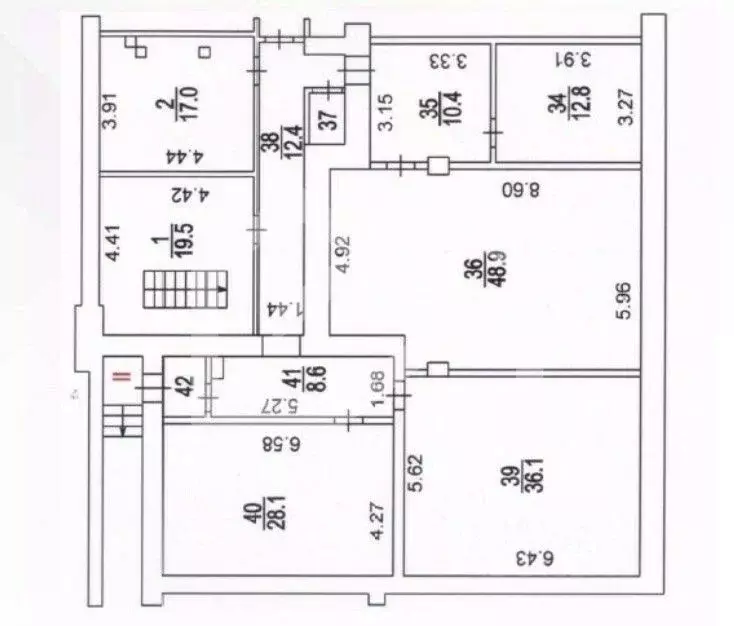 Помещение свободного назначения в Москва ул. Стромынка, 19Ак1 (640 м) - Фото 2