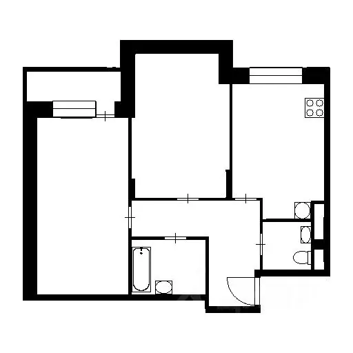 2-к кв. Московская область, Мытищи просп. Астрахова, 11 (62.0 м) - Фото 2