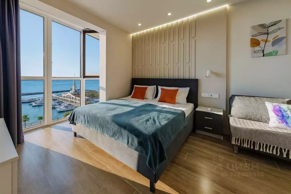 Студия Краснодарский край, Сочи Центральный мкр, ул. Войкова, 21 (37.0 ... - Фото 2