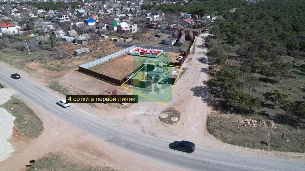 Участок в Севастополь ш. Фиолентовское, 73/130 (4.0 сот.) - Фото 1