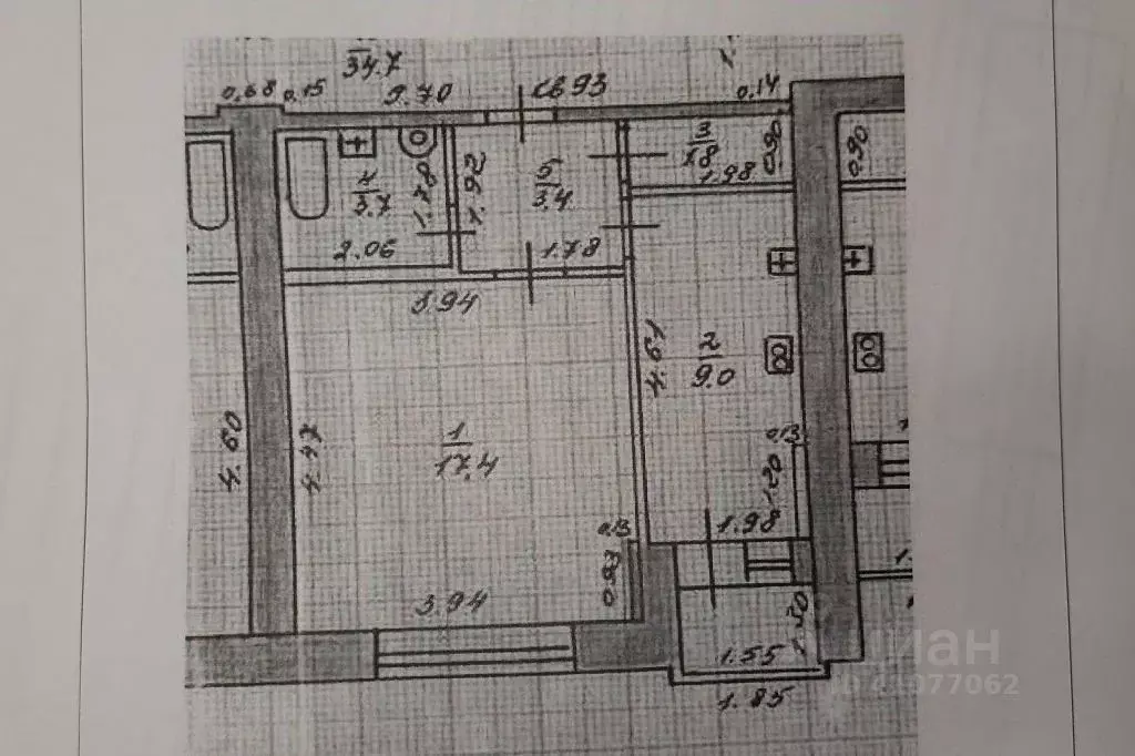 1-к кв. Нижегородская область, Нижний Новгород Березовская ул., 67 ... - Фото 1