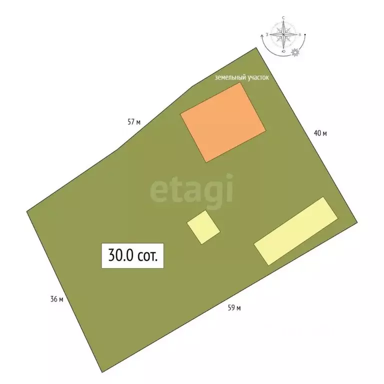 Дом в Алтай, Усть-Канский район, с. Усть-Кан ул. 70 лет Октября, 5 (46 ... - Фото 2