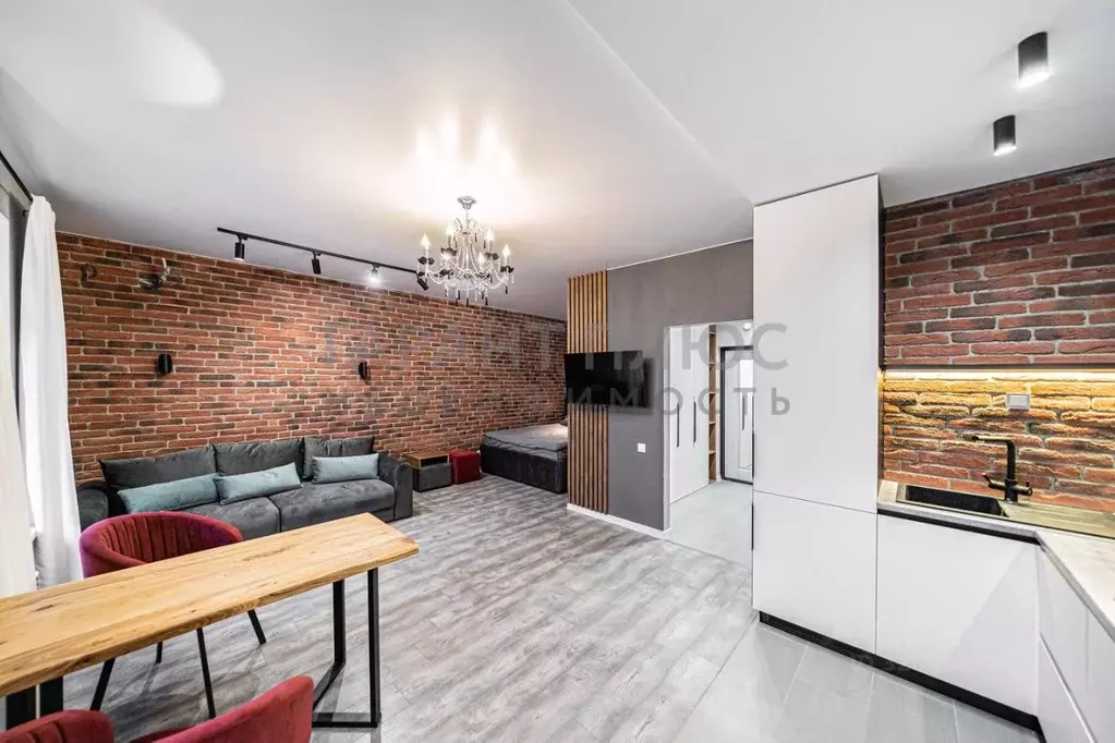 Студия Липецкая область, Липецк Крайняя ул., 4 (44.0 м) - Фото 2