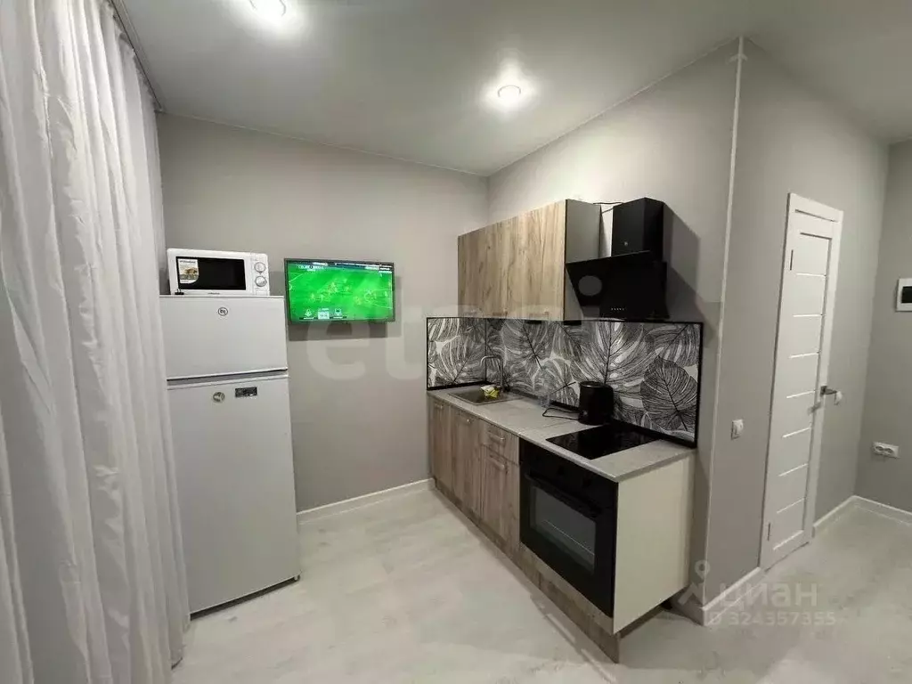 Студия Тюменская область, Тюмень ул. Надира Сагдеева, 8 (23.0 м) - Фото 1