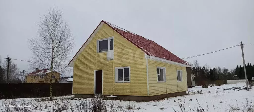 Дом в Ленинградская область, Волховский район, Вындиноостровское ... - Фото 1