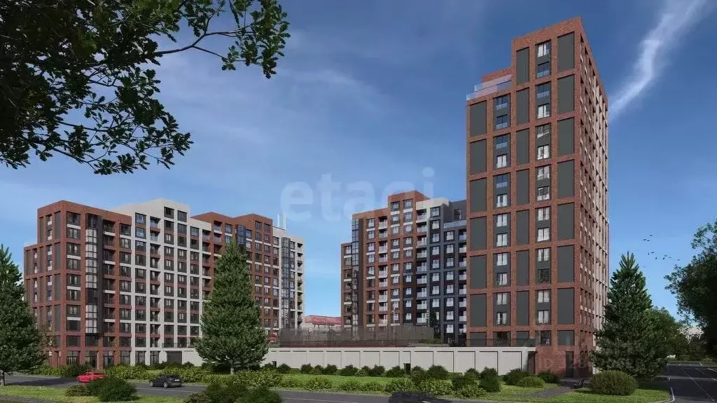 2-к кв. Северная Осетия, Владикавказ ул. Коблова, 1 (64.0 м) - Фото 1