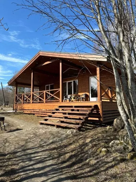 Дом в Ленинградская область, Приозерский район, Громовское с/пос, пос. ... - Фото 1