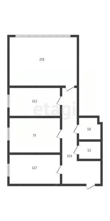 3-к кв. Дагестан, Махачкала ул. Заморская, 2 (90.1 м) - Фото 1