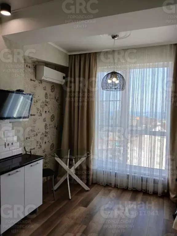 Студия Краснодарский край, Сочи ул. Гастелло, 28к1 (26.0 м) - Фото 1