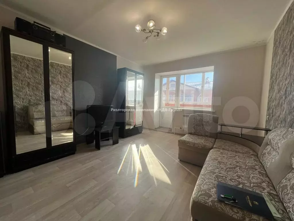 1-к. квартира, 40 м, 5/5 эт. - Фото 1