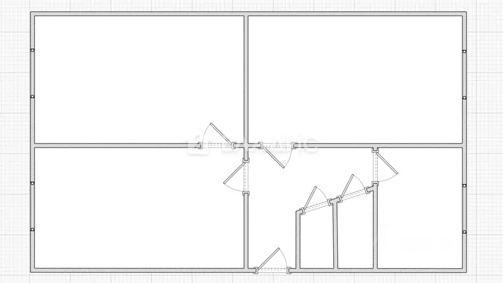 3-к кв. Пензенская область, Пенза ул. Клары Цеткин, 33 (62.7 м) - Фото 2