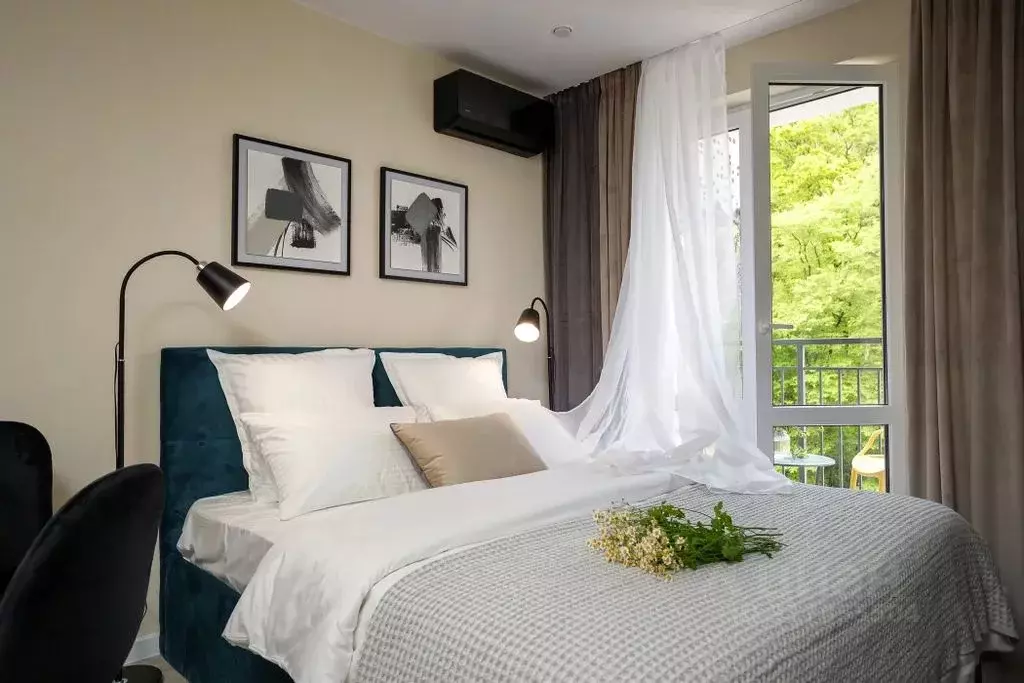 Студия Краснодарский край, Сочи ул. Искры, 88к3 (26.0 м) - Фото 0