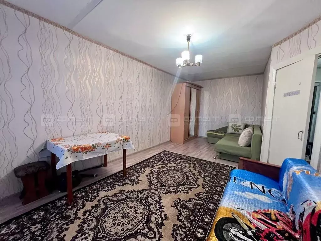 1-к кв. Татарстан, Казань пос. Дербышки, ул. Мира, 41 (40.0 м) - Фото 1