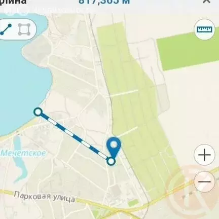Участок в Черноморское, Цветочная улица, 26 (6 м) - Фото 2