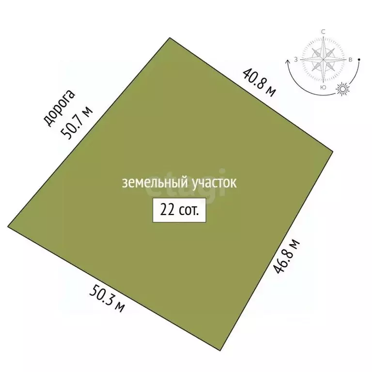 Участок в Вологодская область, Кирилловский муниципальный округ, д. ... - Фото 2