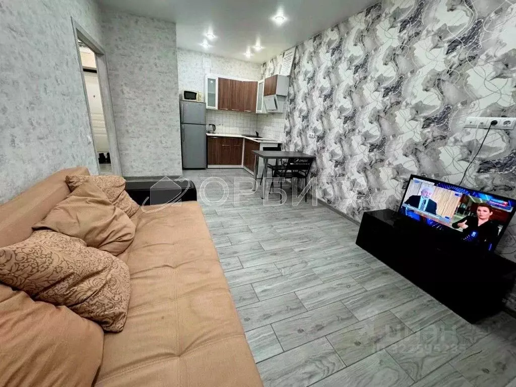 1-к кв. Тюменская область, Тюмень ул. Вьюжная, 15 (43.0 м) - Фото 2