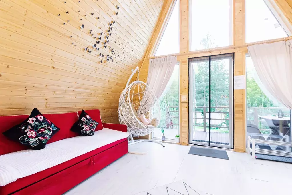 Дом в Ленинградская область, Приозерский район, Красноозерное с/пос, ... - Фото 1