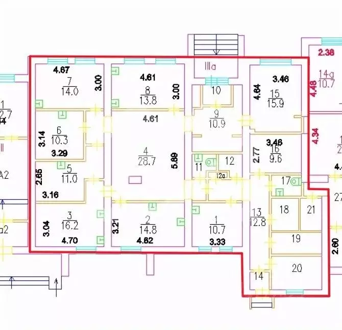 Помещение свободного назначения в Москва Астраханский пер., 10/36С1 ... - Фото 2