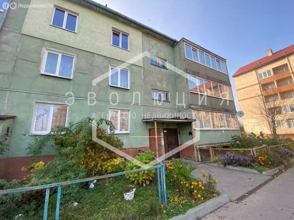 3-комнатная квартира: Багратионовск, улица Победы, 32 (57.6 м) - Фото 0