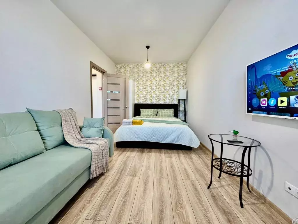 1-к кв. Калужская область, Обнинск ул. Курчатова, 35/1 (38.0 м) - Фото 2