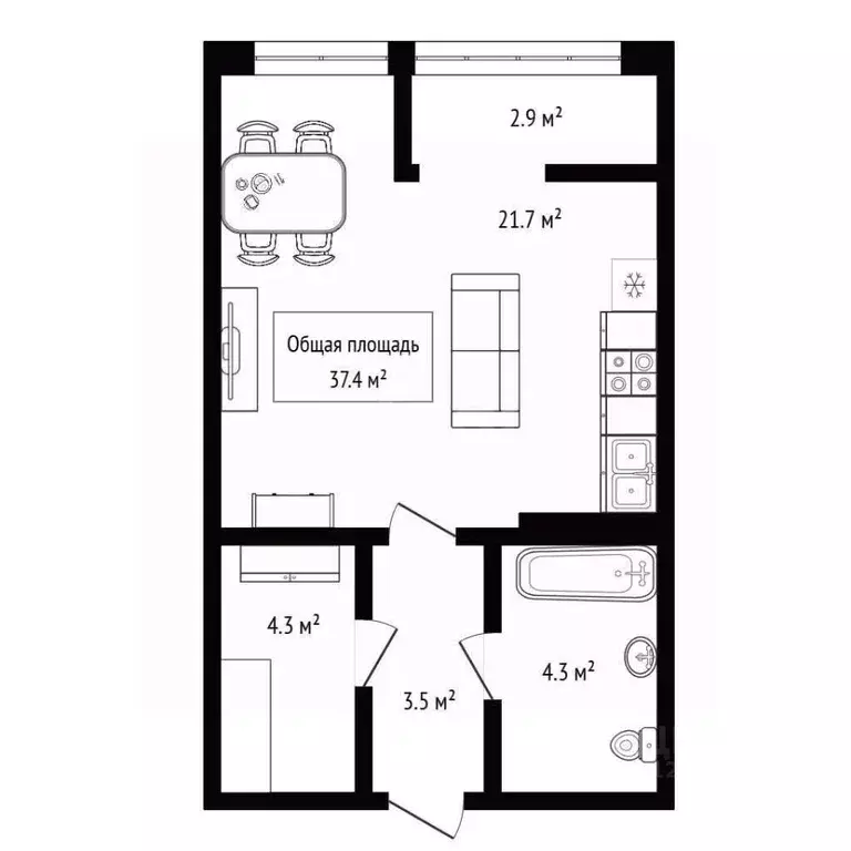 Студия Новосибирская область, Новосибирск ул. Немировича-Данченко, 156 ... - Фото 2