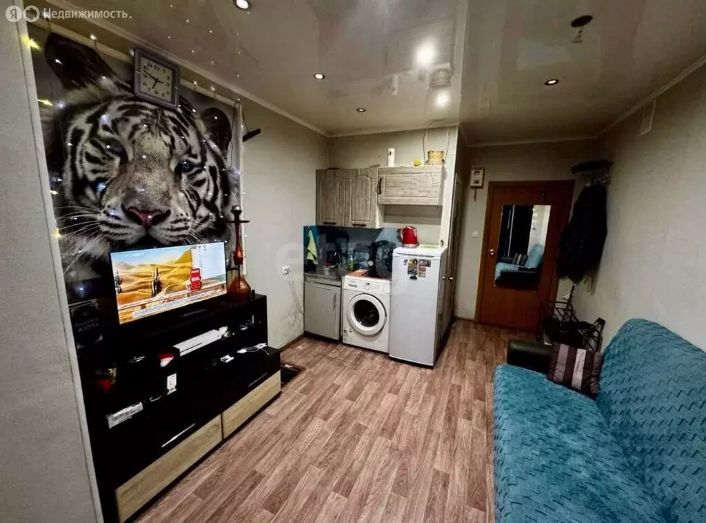 1к в -комнатной квартире (17 м) - Фото 2