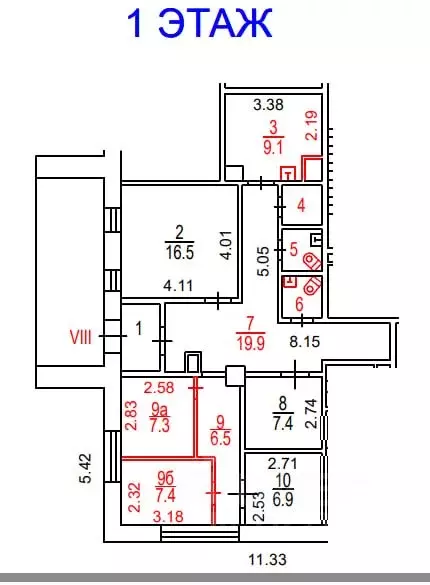 Помещение свободного назначения в Москва Филевский бул., 24к2 (92 м) - Фото 1