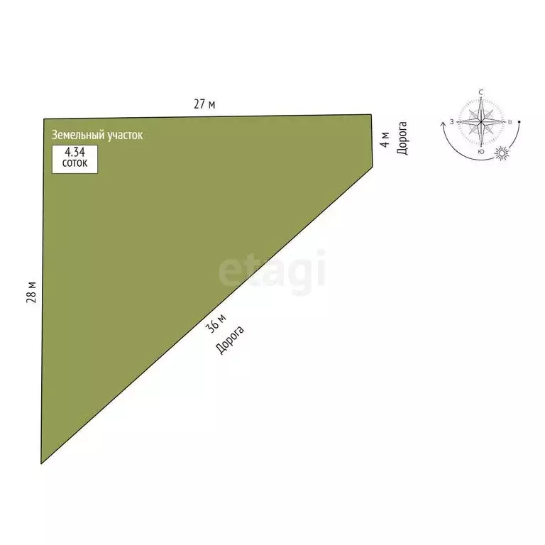 Дом в посёлок Виноградный, Северная улица (150 м) - Фото 1