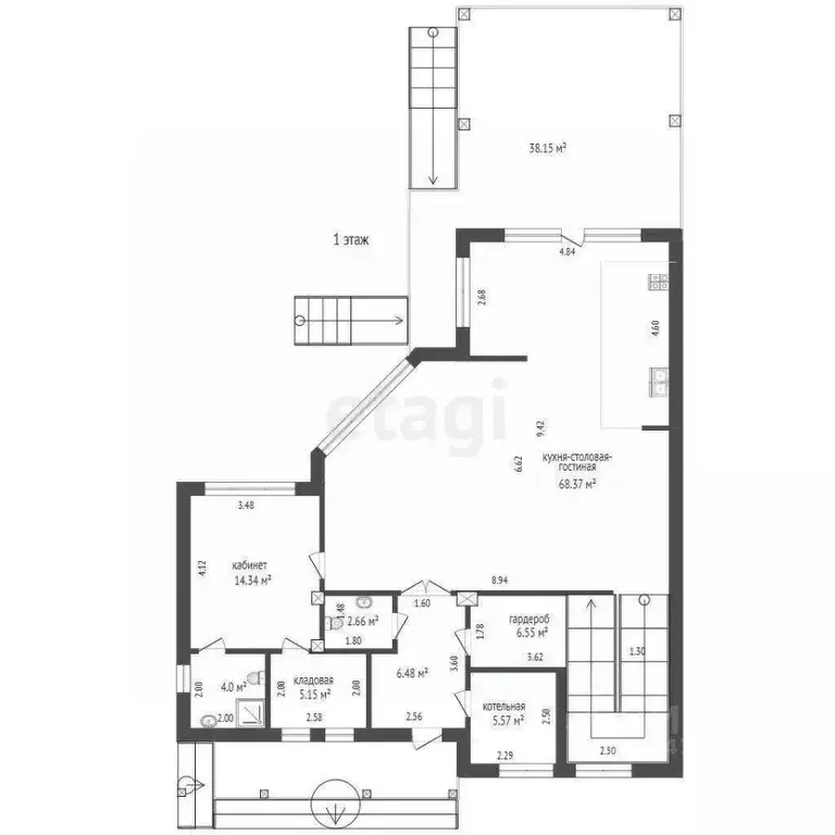 Дом в Краснодарский край, Геленджик городской округ, с. Адербиевка  ... - Фото 2